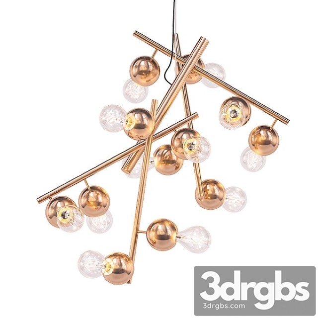 Modern Chandelier 3dsmax Download - thumbnail 1