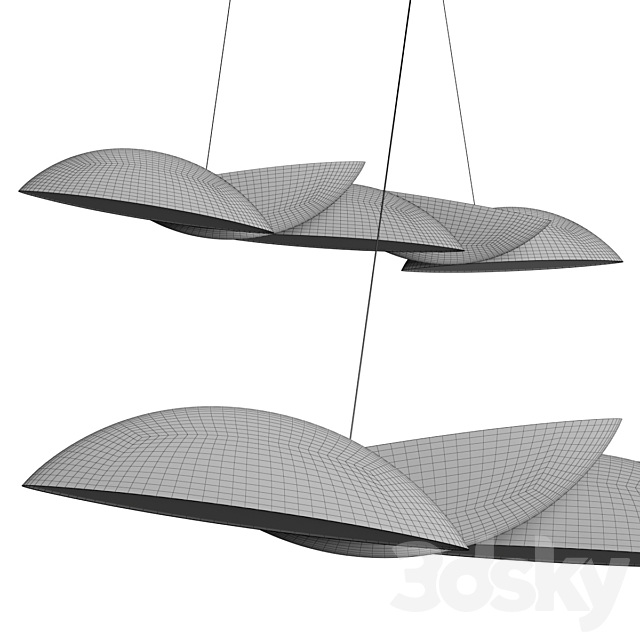 Modern Forms Sydney Pendant Lamp 3DSMax File - thumbnail 4