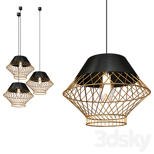 Modern Pendant Lights 3DSMax File - thumbnail 1