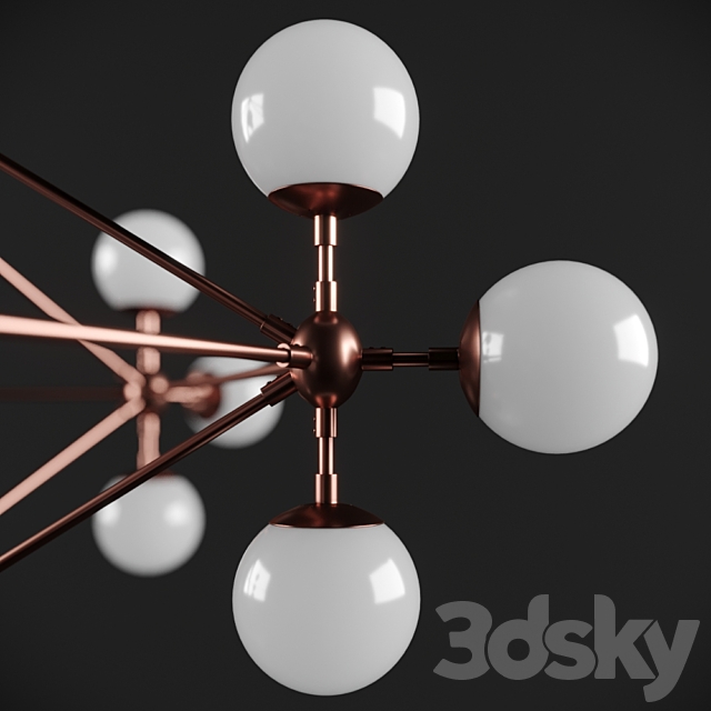 Modo Chandelier 21 Globe 3DSMax File - thumbnail 2