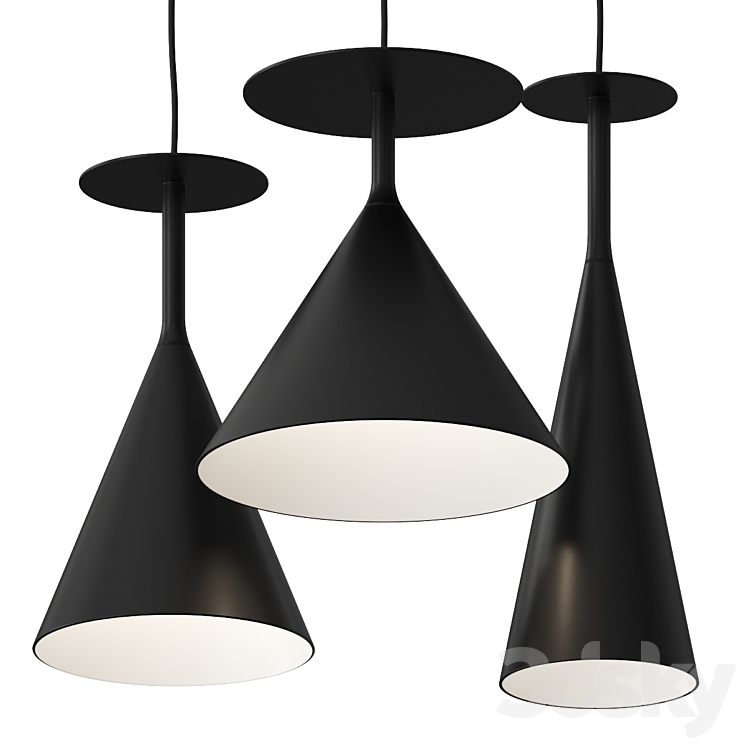 MODO LUCE Abc Pendant Lamps 3DS Max Model - thumbnail 2