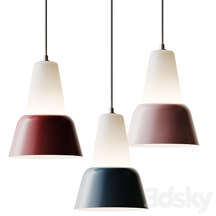 MODU L Pendant Lamp from TEO 3DS Max Model - thumbnail 1