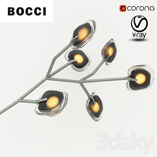 Modular luminaire BOCCI Serie 16 3DS Max Model - thumbnail 1