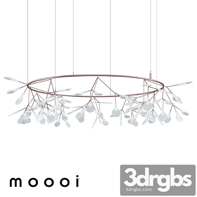 Moooi Heracleum Small Big O 3dsmax Download - thumbnail 1