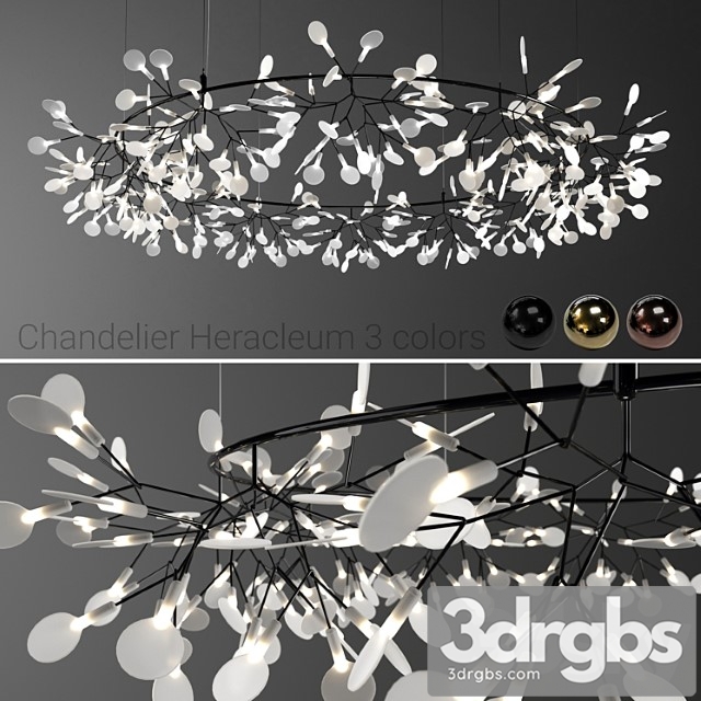 Moooi heracleum the big o 3 3dsmax Download - thumbnail 1