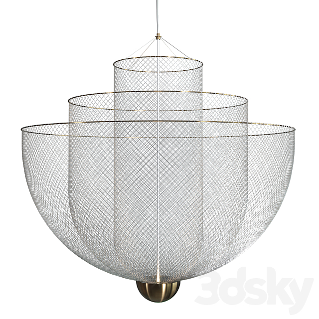 Moooi Meshmatics Chandelier 3DSMax File - thumbnail 1