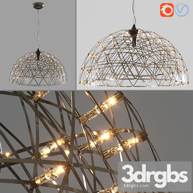 Moooi raimond dome 79 lamp 3dsmax Download - thumbnail 1