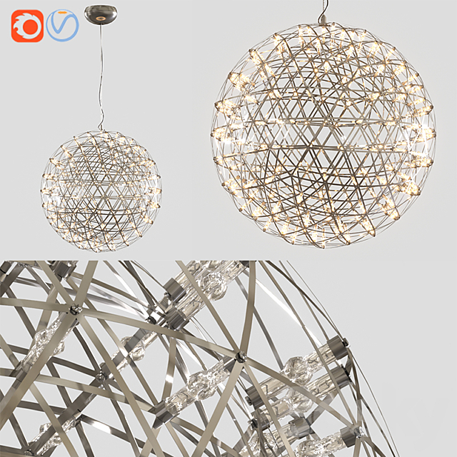 Moooi Raimond R61 Suspended Lamp 3DSMax File - thumbnail 1