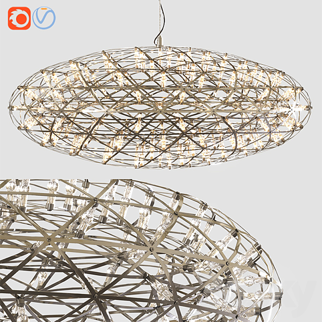 Moooi Raimond Zafu Suspended Lamp 3DSMax File - thumbnail 1