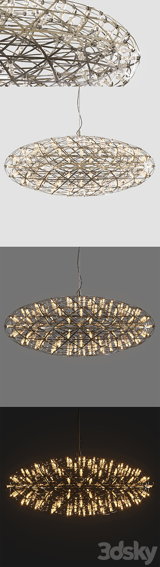 Moooi Raimond Zafu Suspended Lamp 3DSMax File - thumbnail 2