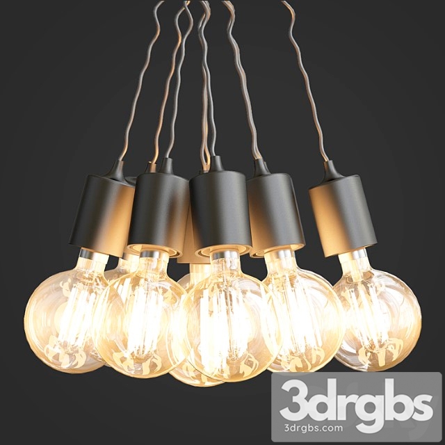 Mordern Nordic Retro Edison 3dsmax Download - thumbnail 1