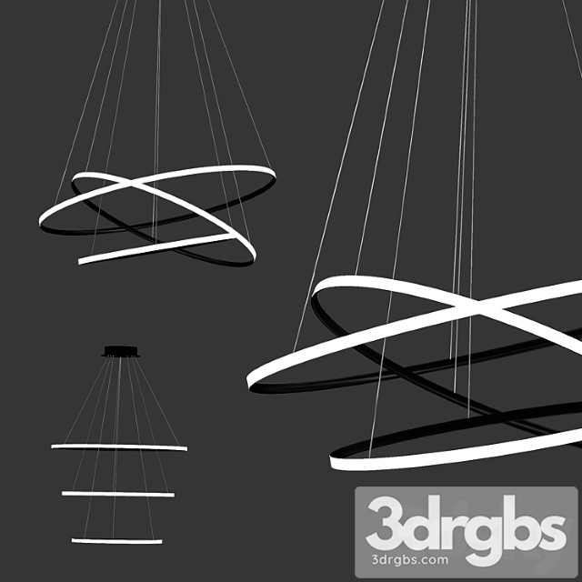 Mossi Moderne Pendentif 3dsmax Download - thumbnail 1