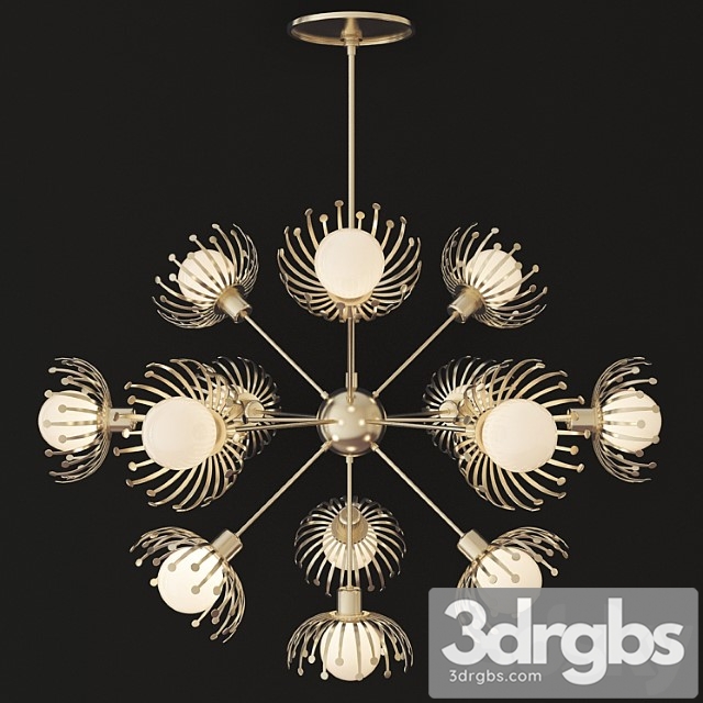 Murphy Chandelier By Arteriors 3dsmax Download - thumbnail 1