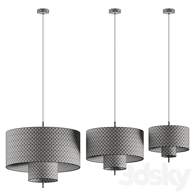 New Works Margin Pendant Lamps 3DSMax File - thumbnail 4