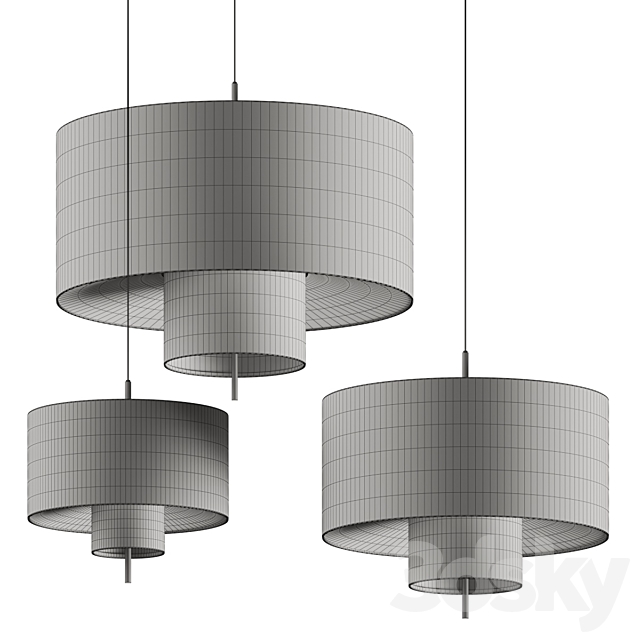 New Works Margin Pendant Lamps 3DSMax File - thumbnail 5