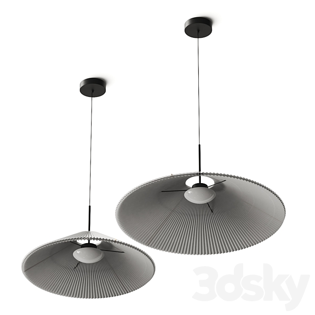 New Works Nebra Pendant Lamp 3DS Max Model - thumbnail 2