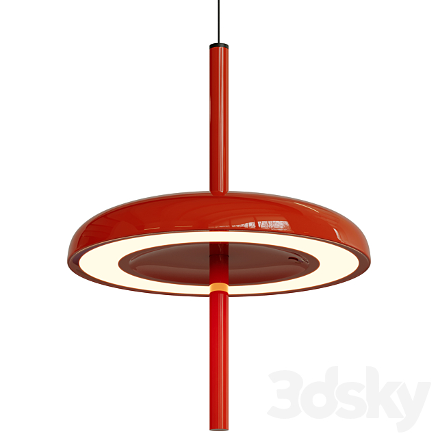 Nexia Porte Suspended Lamp In 6 Colors 3ds Max - thumbnail 2