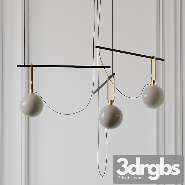 Nh s3 suspension lamp by neri & hu 3dsmax Download - thumbnail 1