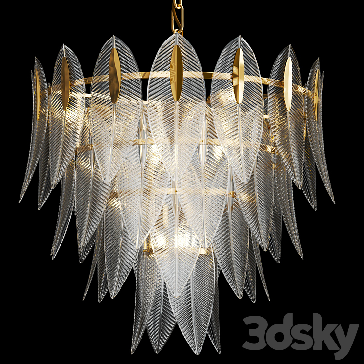 NIBA CHANDELIER COLLECTION 3DS Max Model - thumbnail 2