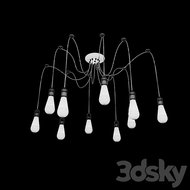 Nordic em00001 (10h) Spider LOFT1162 _ 10 3DS Max Model - thumbnail 2