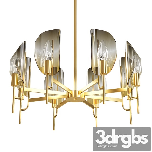 Nordic european led pendant lamp 3dsmax Download - thumbnail 1