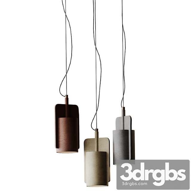 Nordic Industrial Style Restaurant Pendant 3dsmax Download - thumbnail 1