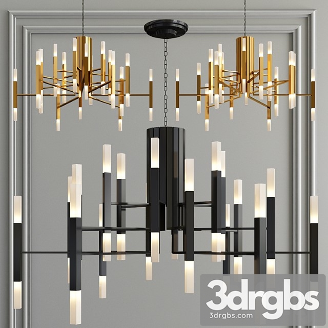 Nordic postmodern led chandelier - thumbnail 1