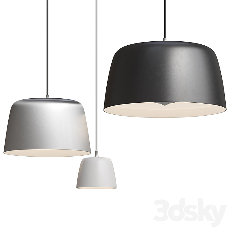 Normann Copenhagen \/ Tub Lamp 3DS Max Model - thumbnail 2