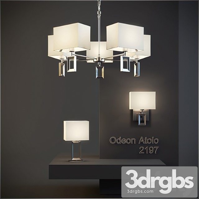 Odeon Light Atolo 2197 3dsmax Download - thumbnail 1