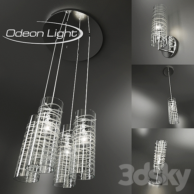 Odeon Light Seit 3DS Max Model - thumbnail 1