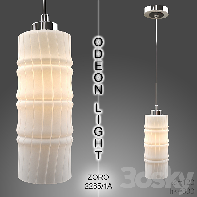 ODEON LIGHT ZORO 2285 _ 1A 3DS Max Model - thumbnail 1