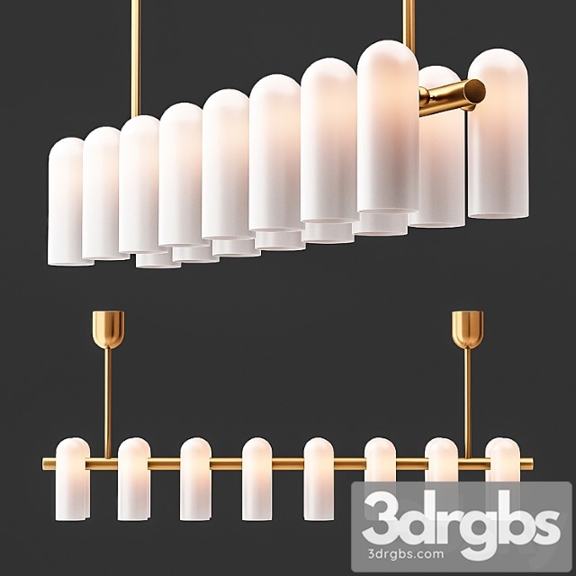 Odyssey linear chandelier lg - thumbnail 1