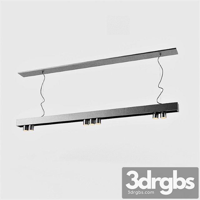 Office hanging light 3dsmax Download - thumbnail 1