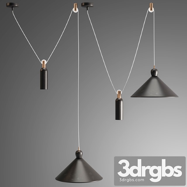 Ogilvy Rise And Fall Pendant 3 3dsmax Download - thumbnail 1