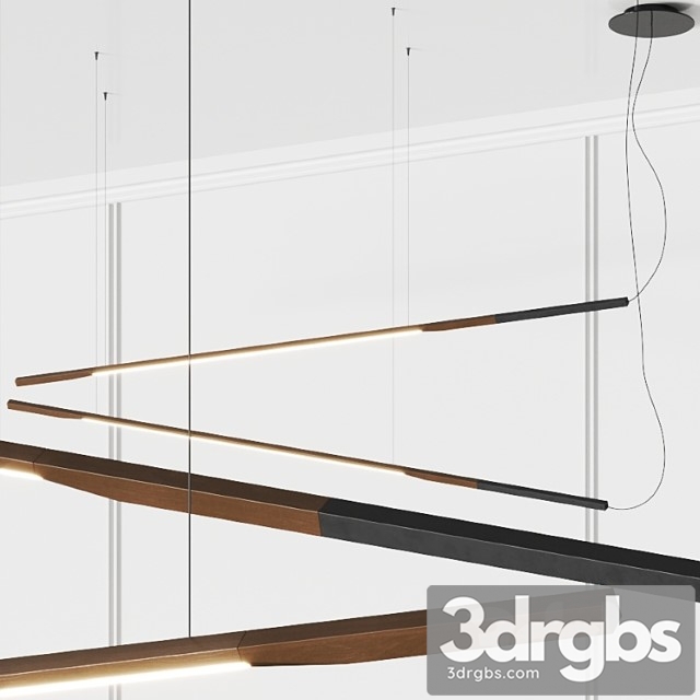 Oluce Ilo 487 Pendant Lamps 3dsmax Download - thumbnail 1