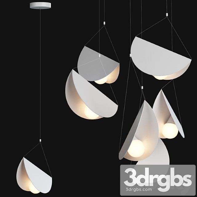 Origami Pendant Lamp With Aliexpress 065 3dsmax Download - thumbnail 1