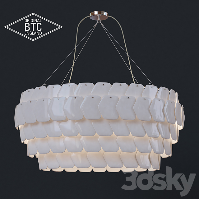 Original BTC Cranton Oval pendant 3DSMax File - thumbnail 1