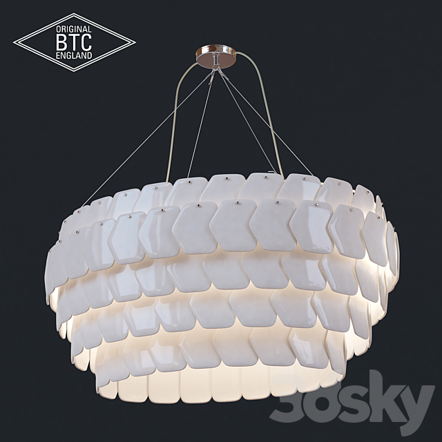 Original BTC Cranton Oval pendant 3DSMax File - thumbnail 2