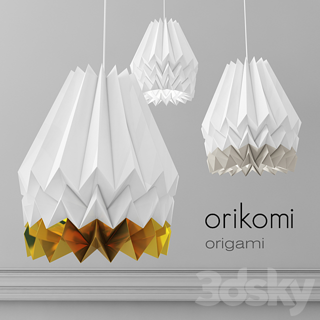 ORIKOMI origami XL 3DS Max Model - thumbnail 2