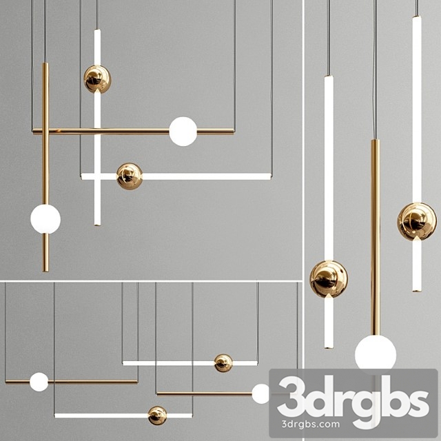 Orion globe light by lee broom 3dsmax Download - thumbnail 1