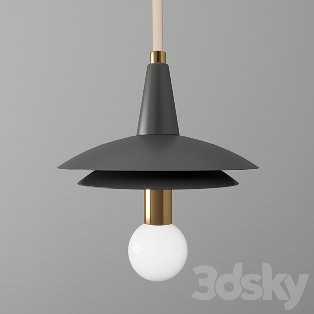 Orion Pendant light by Adam Gatchel 3DSMax File - thumbnail 2