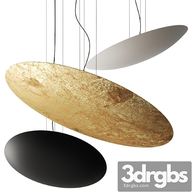 Panzeri gong pendant lamps - thumbnail 1