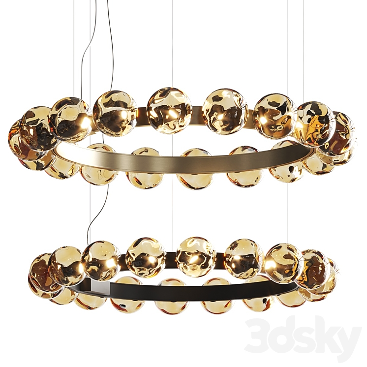 Panzeri Murane R Pendant Lamp 3DS Max Model - thumbnail 1