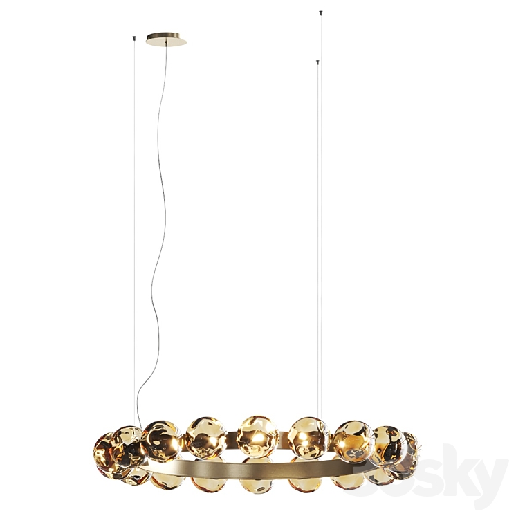 Panzeri Murane R Pendant Lamp 3DS Max Model - thumbnail 2