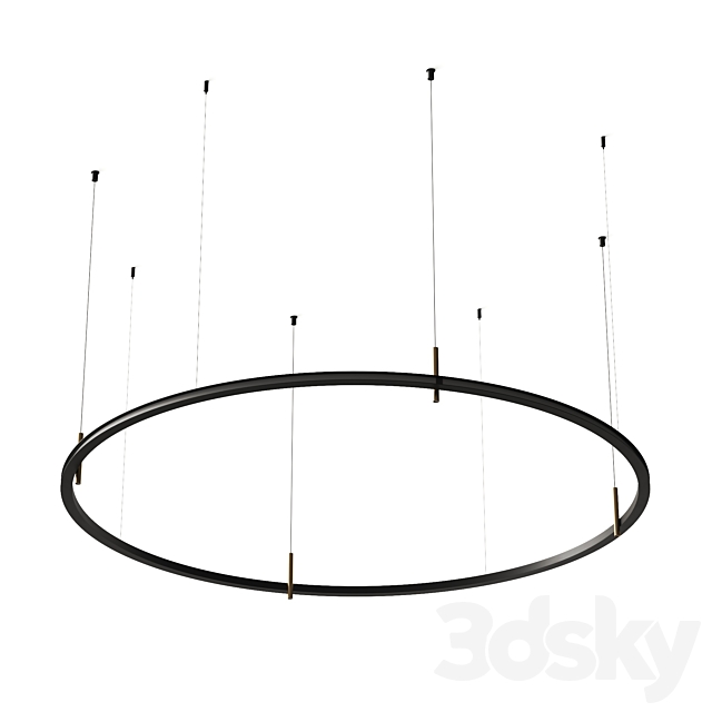 Paolo Castelli Labilis Mega Ring Pendant Lamp 3ds Max - thumbnail 2