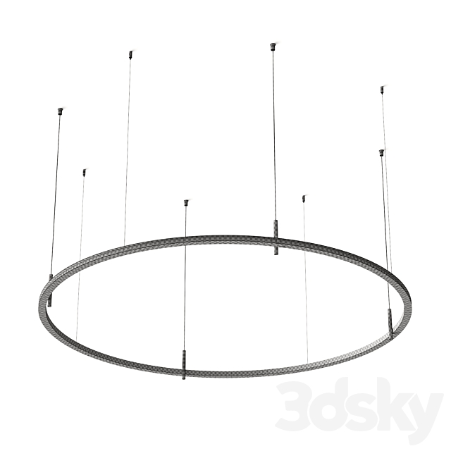 Paolo Castelli Labilis Mega Ring Pendant Lamp 3ds Max - thumbnail 3