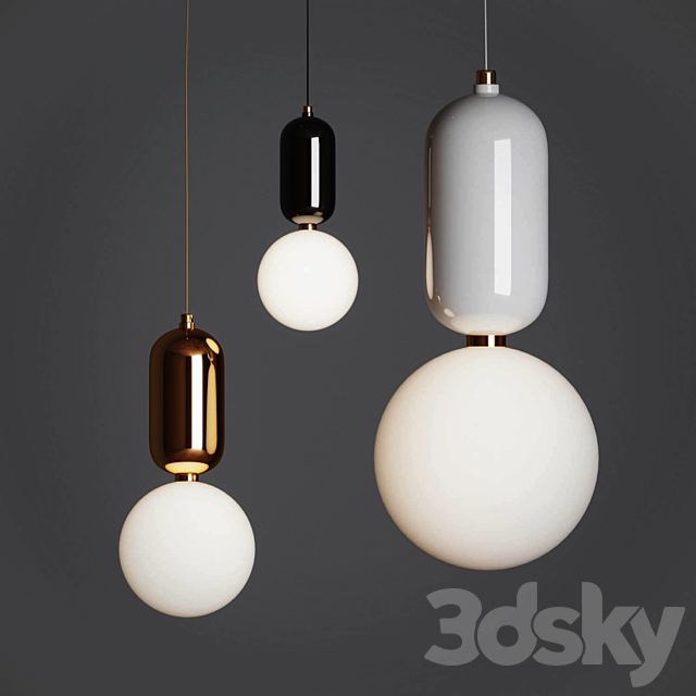 Parachilna Aballs T ME Suspension Lamp 3DSMax File - thumbnail 1