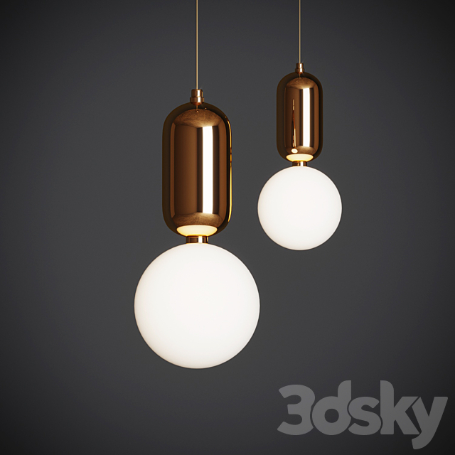 Parachilna Aballs T ME Suspension Lamp 3DSMax File - thumbnail 3