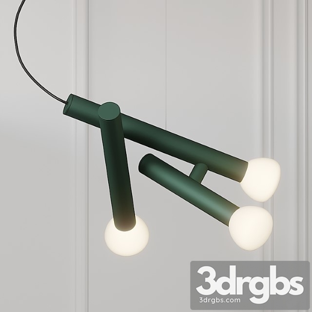 Parc 04 pendant lamp from lambert & fils 3dsmax Download - thumbnail 1