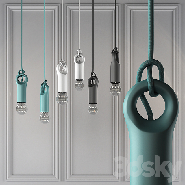 Patrick Hartoq LIFTING PENDANT LIGHTS 3DSMax File - thumbnail 1